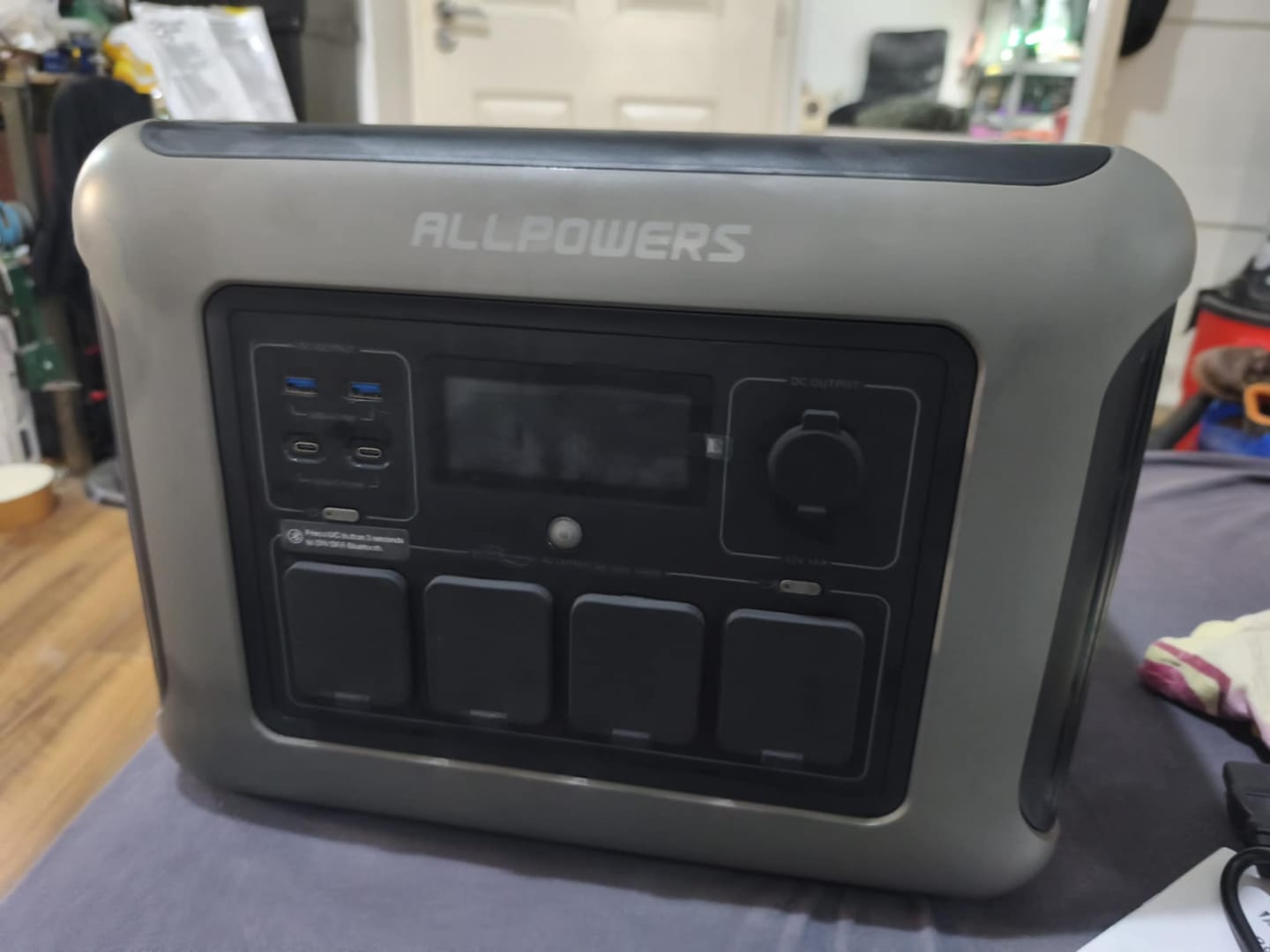 Customer photo review of ALLPOWERS R1500 Portable Power Station 1800W 1152Wh LiFeP04 Battery