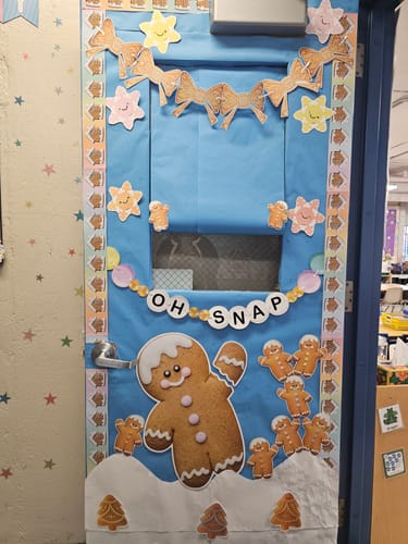 Customer photo review of Oh Snap | Pastel Gingerbread | Christmas | Full Printable Classroom Decor Bundle | Schoolgirl Style