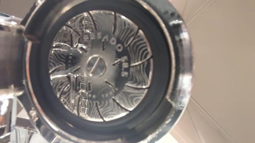 Customer photo review of High Diffusion Espresso Shower Screen - LM, E61, HX, MV