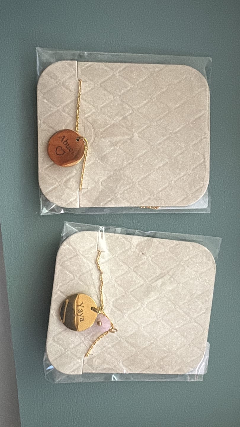 Customer photo review of Collar Pacto - Personalizado