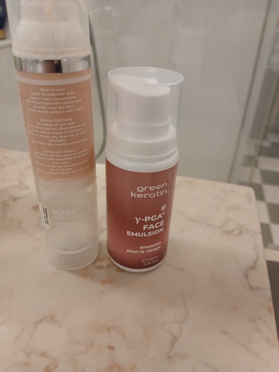 Customer photo review of Y-PGA Emulsion pour le visage, Original