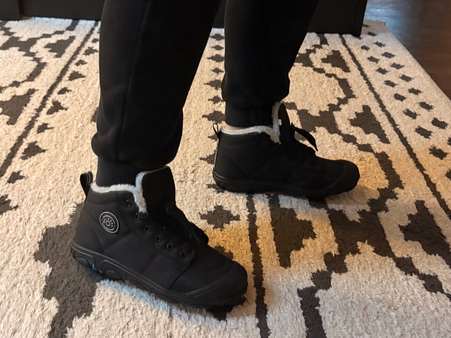 Customer photo review of Alpine Kids - Waterproof Barefoot Winter Shoes for Kids
