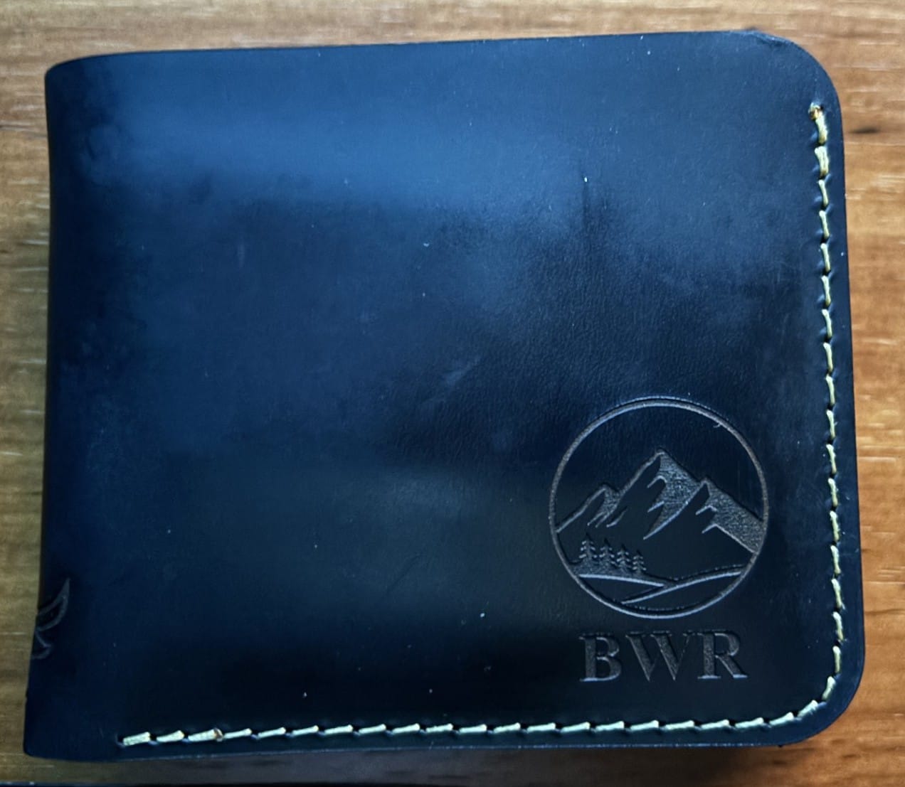 Customer photo review of Big Bend Bifold Wallet