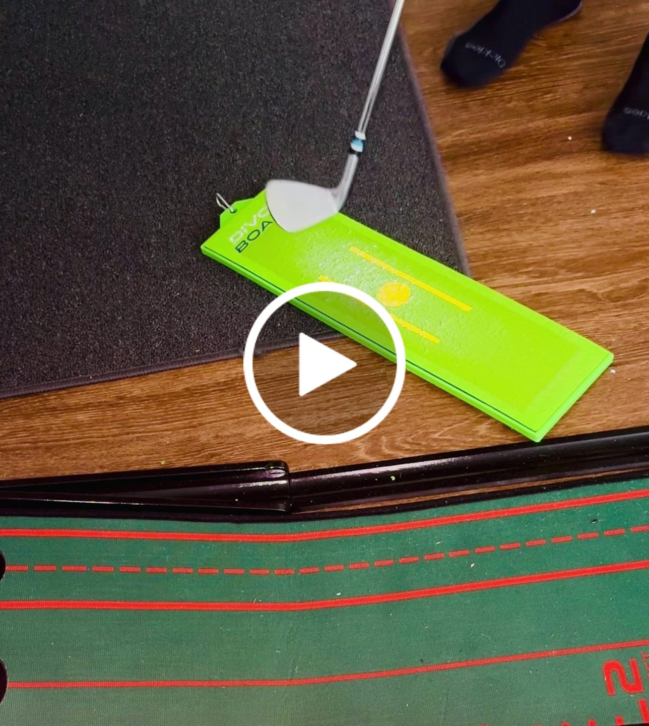 Customer video review of Divot Board
