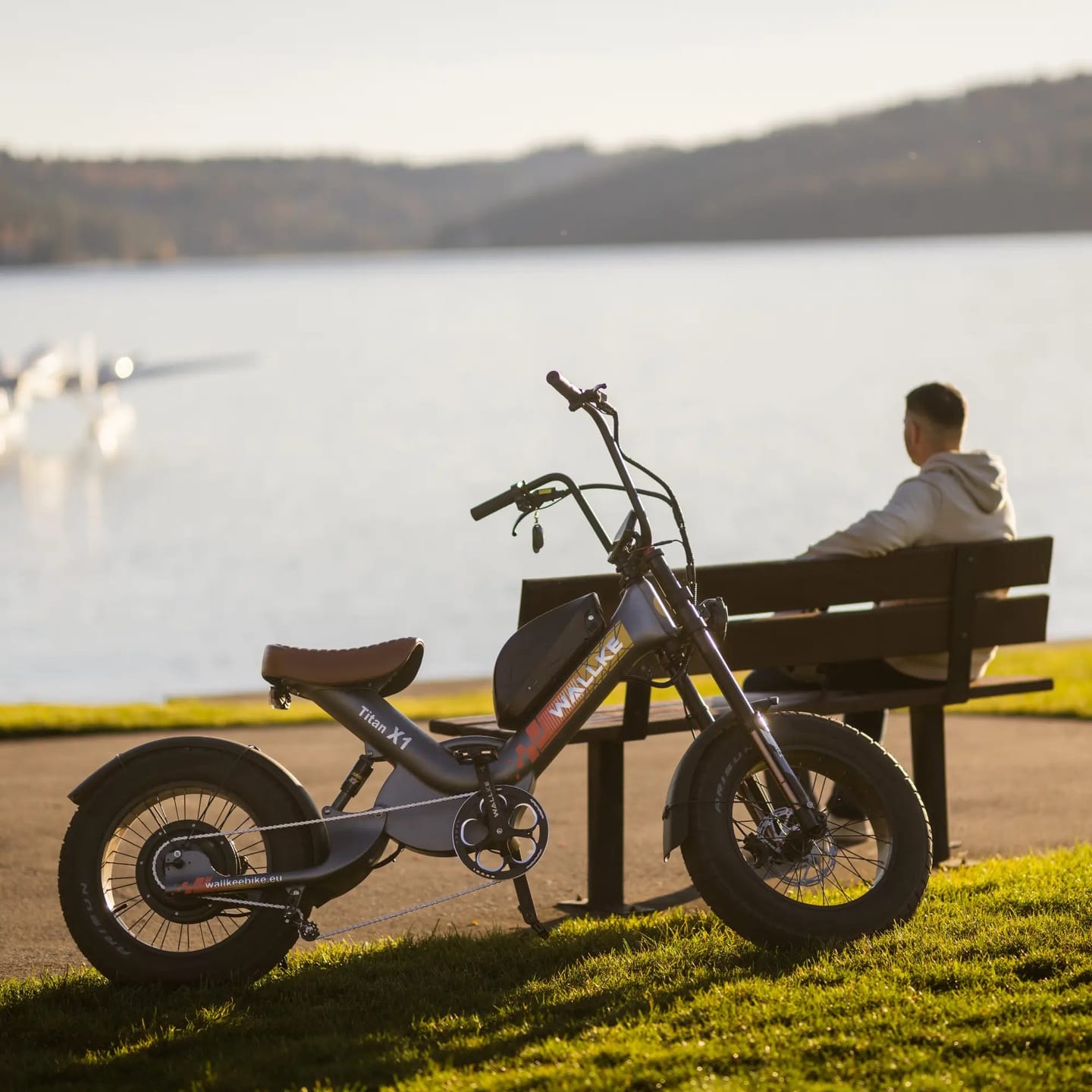 Customer photo review of WALLKE Titan X1 Carbon Fiber Frame | 3800W Cruiser Ebike