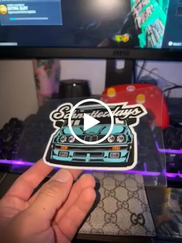 Customer video review of M4 DECAL