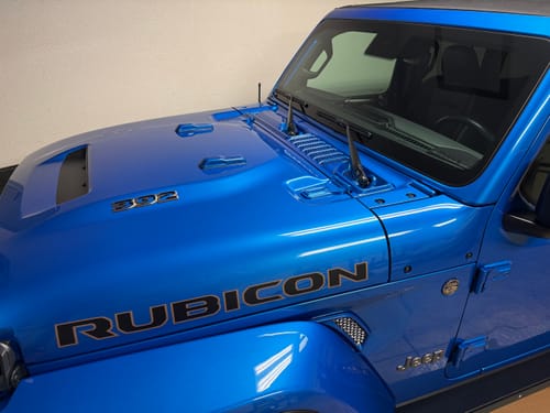 Customer photo review of Cowl Wiper Panel Painted OE Color (Fits JL/JT 2018-2026)