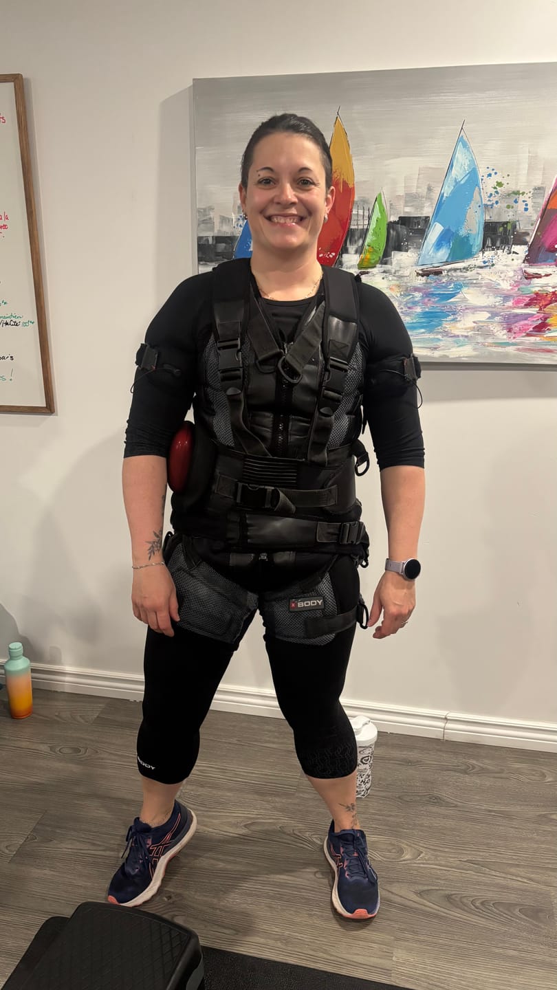 Customer photo review of X-BODY ÉLECTROFITNESS COURS DE GROUPE