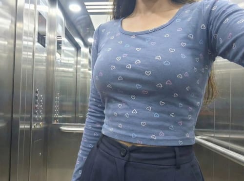 Customer photo review of Soft Hearts Tank Top