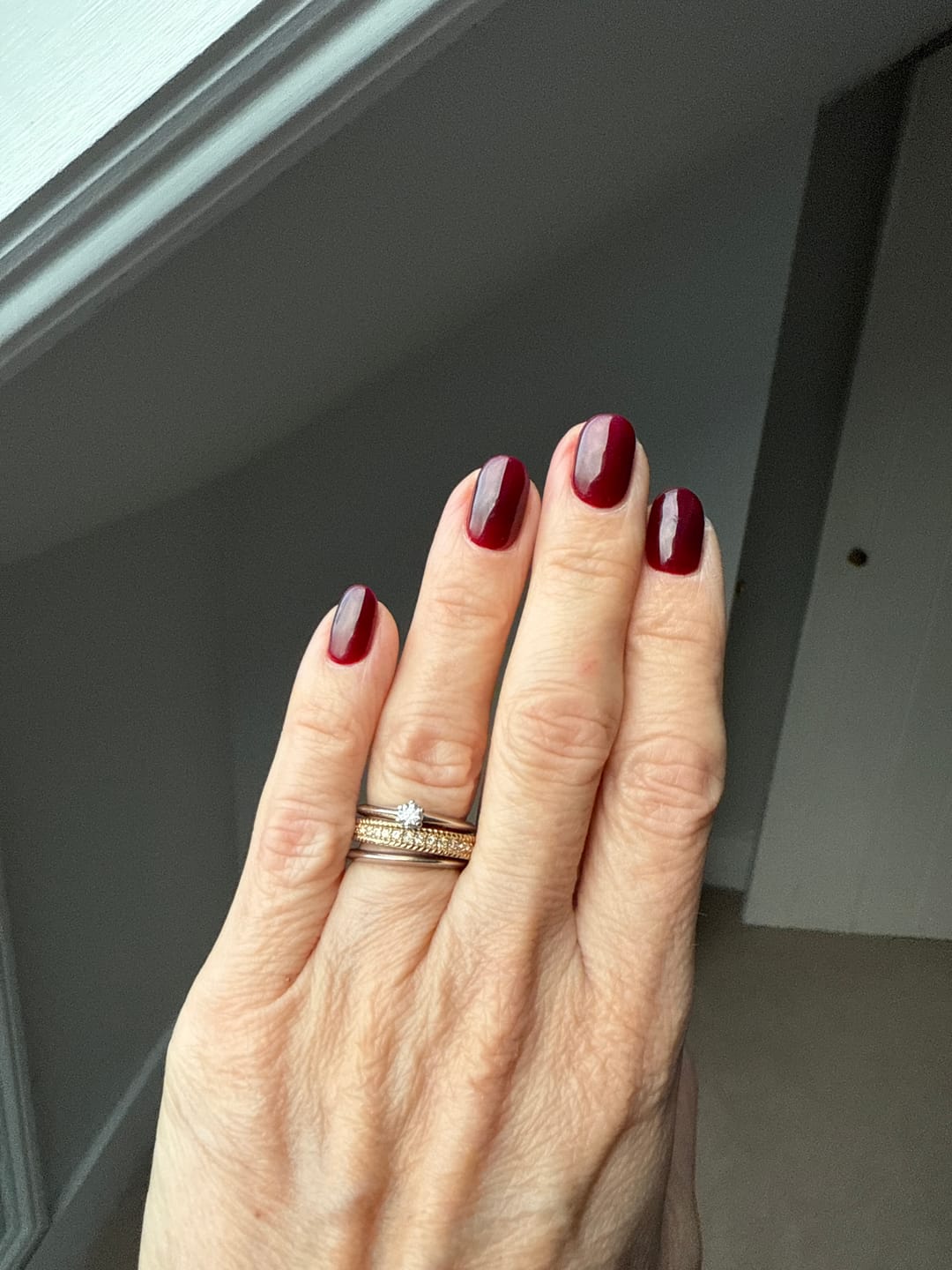 Customer photo review of Pavé Illusion Ring