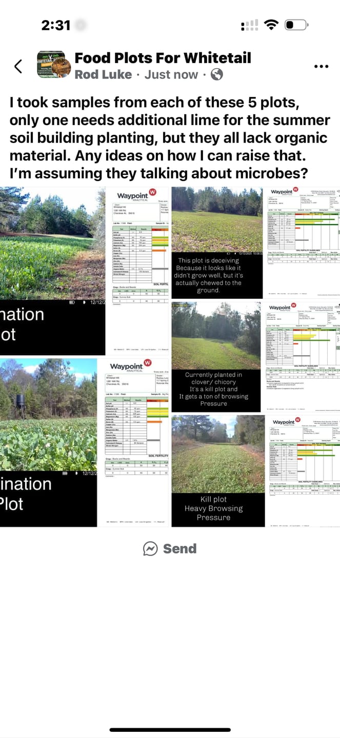 Customer photo review of Soil Test Kit