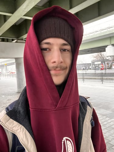 Customer photo review of Just Remember Hoodie - Bordeaux