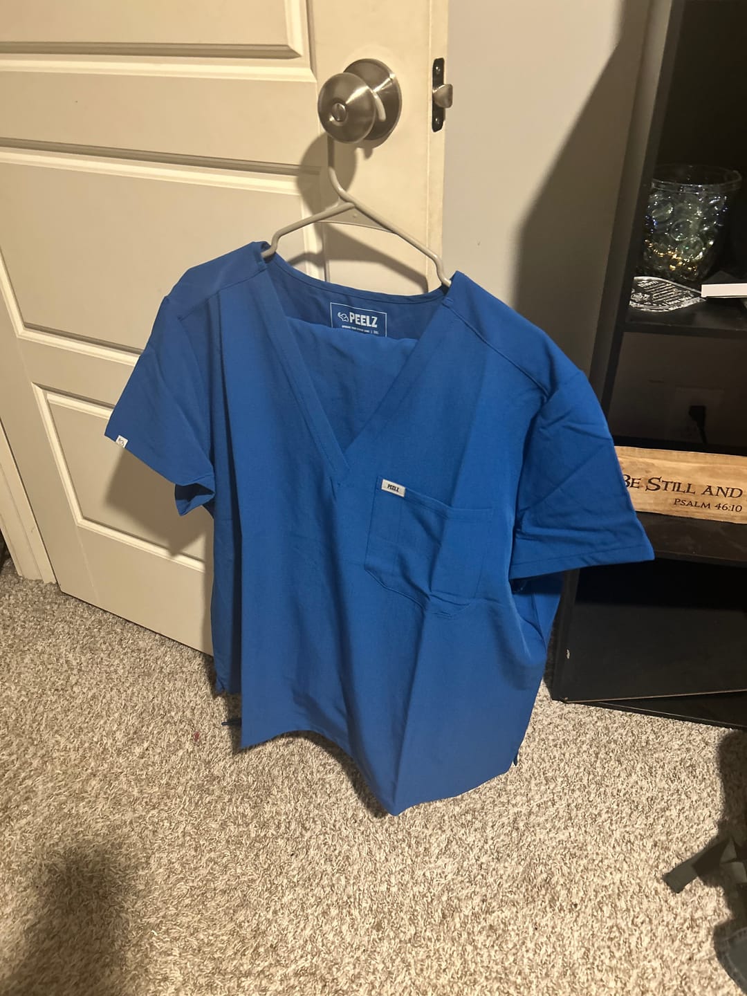 Customer photo review of Sophia 2-Pocket V-Neck Scrub Top