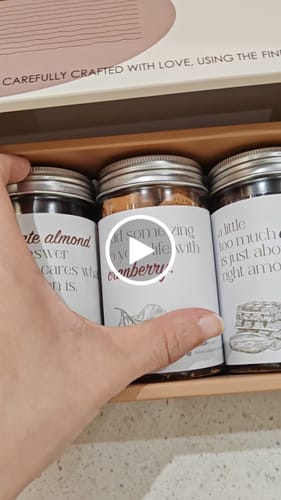 Customer video review of 3 in 1 Nutty Cookies Set
