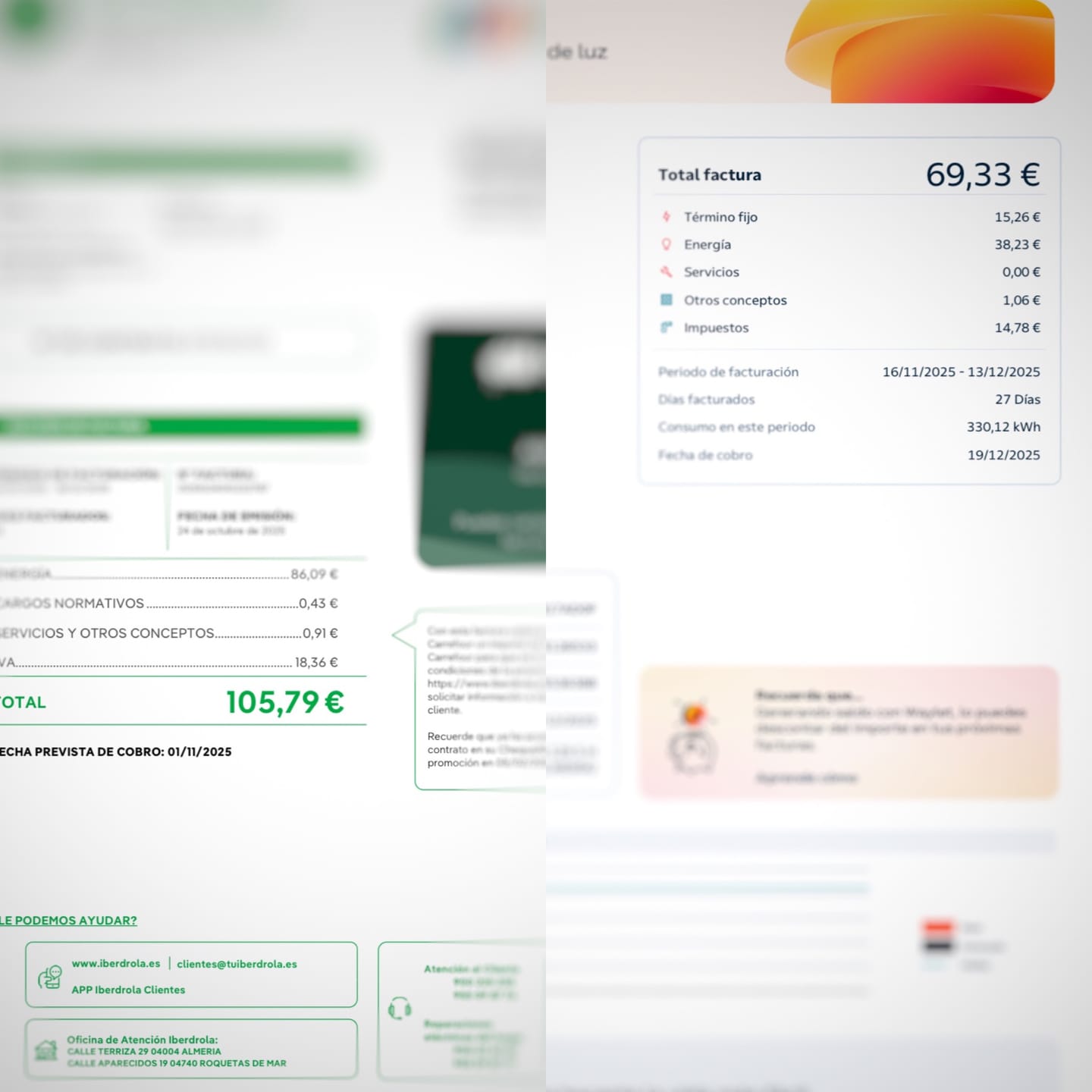Customer photo review of Asesoría Energética