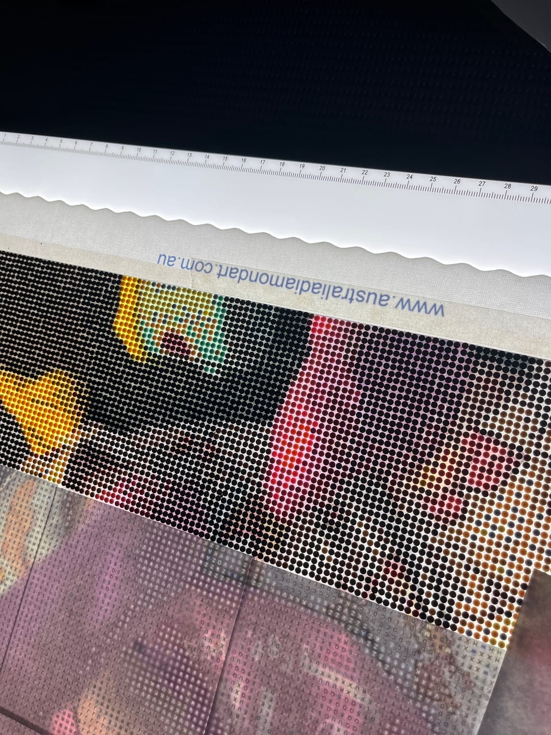 Customer photo review of Custom Diamond Painting