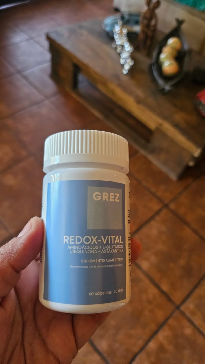 Customer photo review of REDOX-VITAL - Aminoácidos, L-glutation, vitaminas y minerales