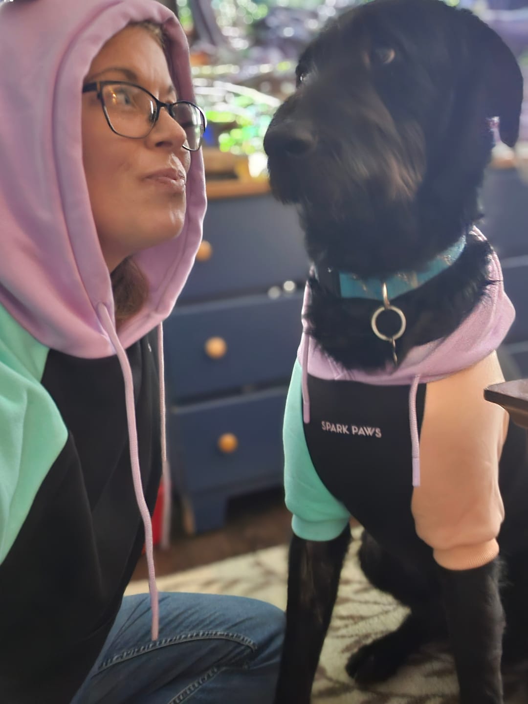 Customer photo review of Cyber Punk Human Hoodie