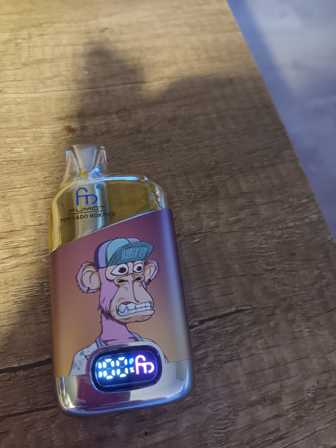 Customer photo review of Fumot RandM Tornado 7000 Liquid Strawberry Banana