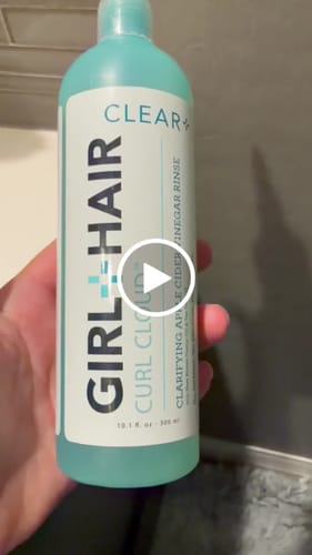 Customer video review of Apple Cider Vinegar Hair and Scalp Rinse | GIRL+HAIR