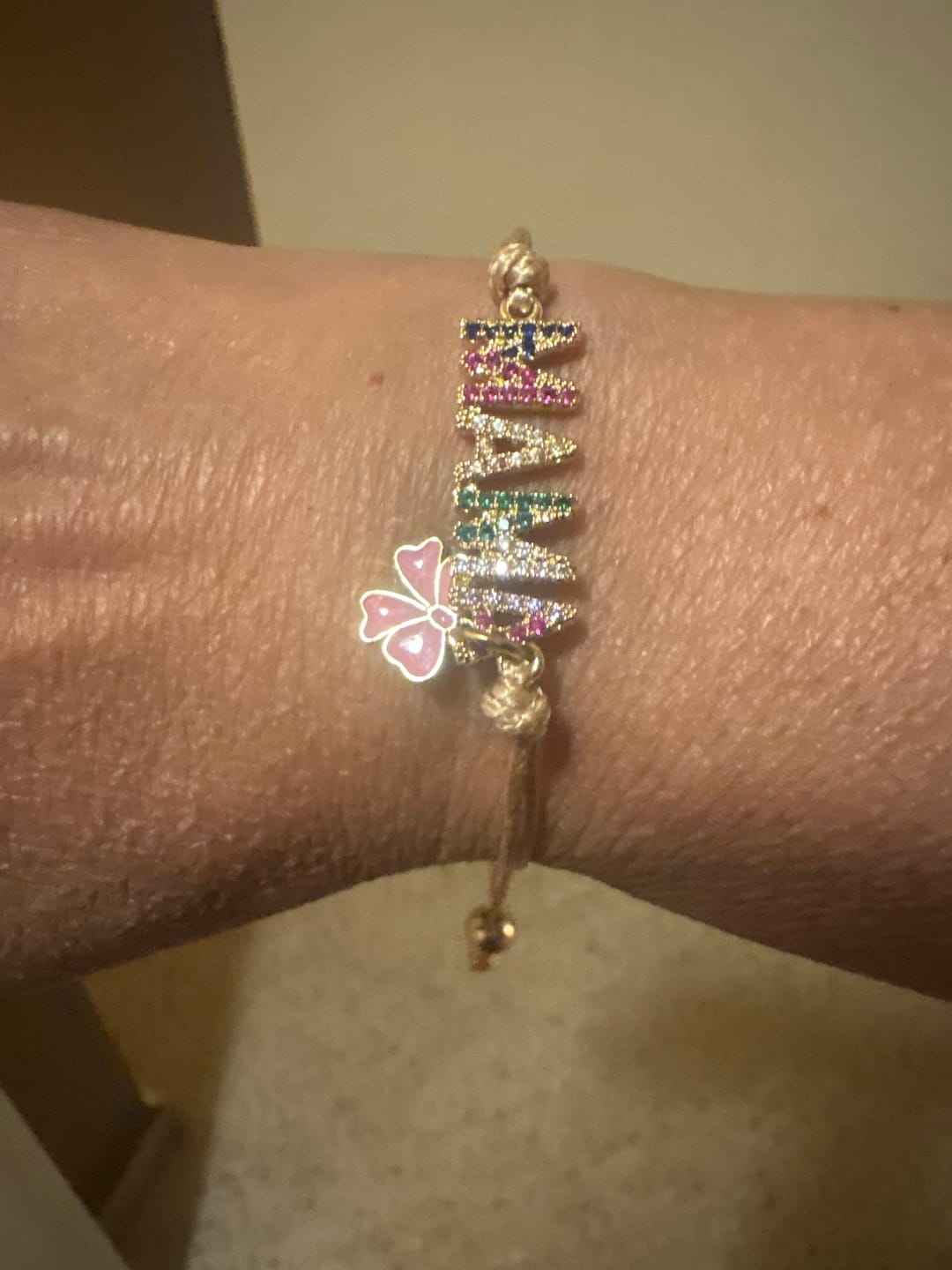 Customer photo review of MAMA Bracelet