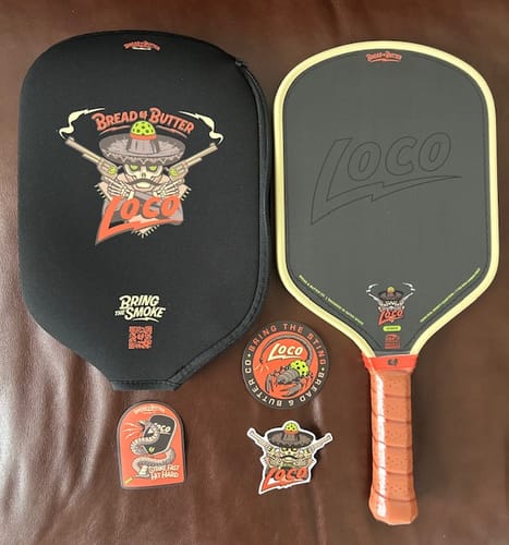 Customer photo review of The Loco 16mm Pickleball Paddle- Hybrid