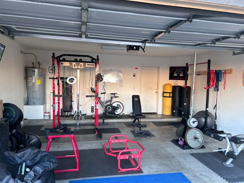 Customer photo review of EVOLPOW P2D Brute All-in-One Power Rack Home Gym