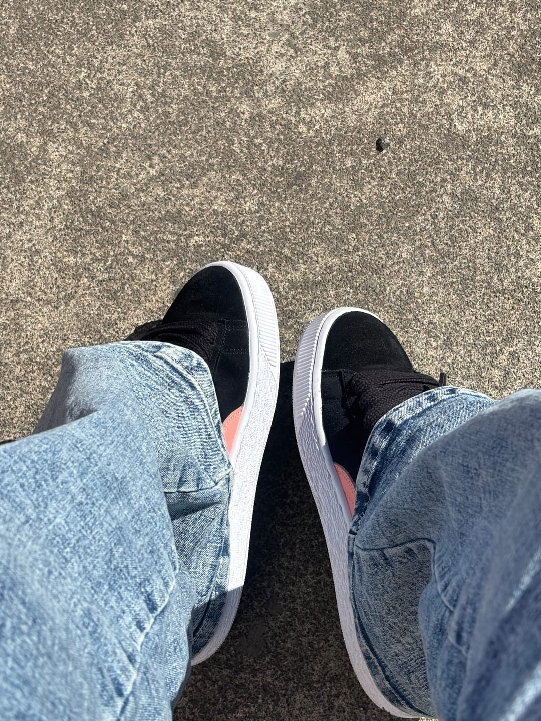 Customer photo review of Zapatilla Puma Suede Xl Mujer Negro