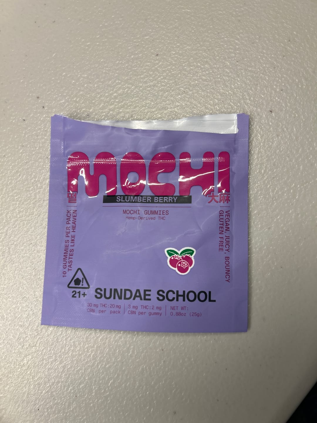 Customer photo review of Slumber Berry Value Pack