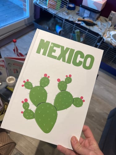 Customer photo review of Custom Travel Book