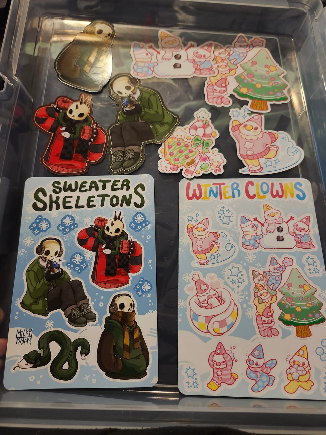 Customer photo review of December Creative Sticker Club