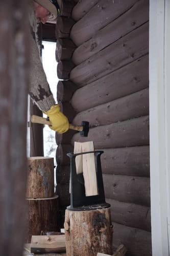 Customer photo review of Firewood Splitter