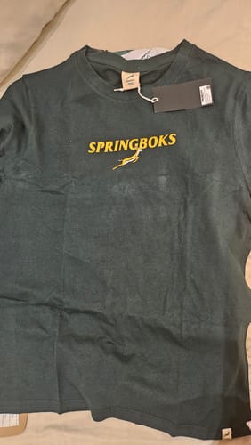 Customer photo review of Springboks Bokkie Regular Tee V1-OS Green