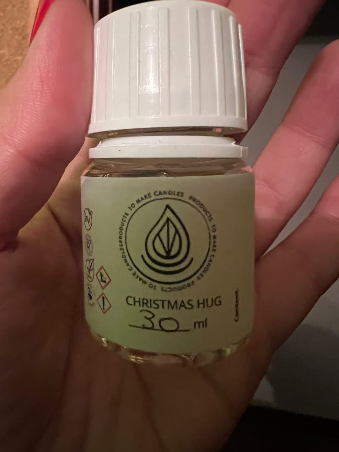 Customer photo review of Fragancia CHRISTMAS HUG