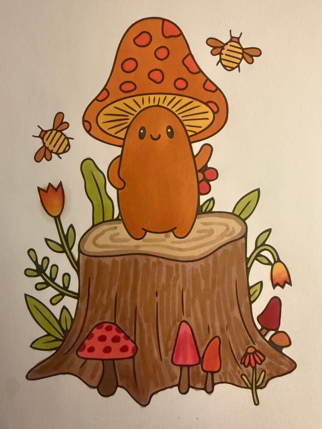 Customer photo review of Ohuhu Honolulu Plus Series Supreme Rubber Brush Tip Markers