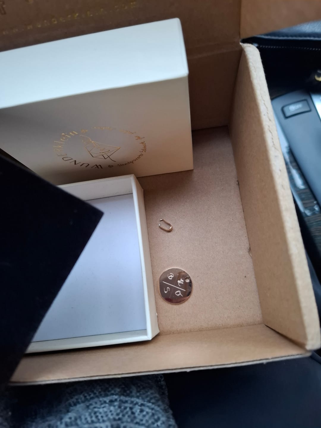 Customer photo review of Halskette Initialen