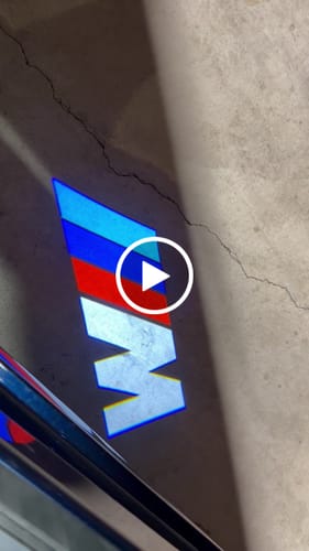 Customer video review of BMW F SERIES DOOR LIGHTS