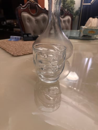 Customer photo review of Tatsumaki Japanese Whiskey Glass