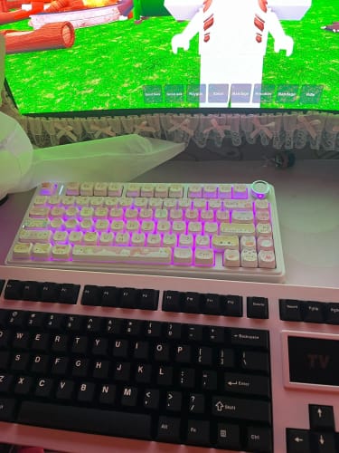 Customer photo review of SP Star - D82 Pro+ Mechanical Keyboard with LCD Screen