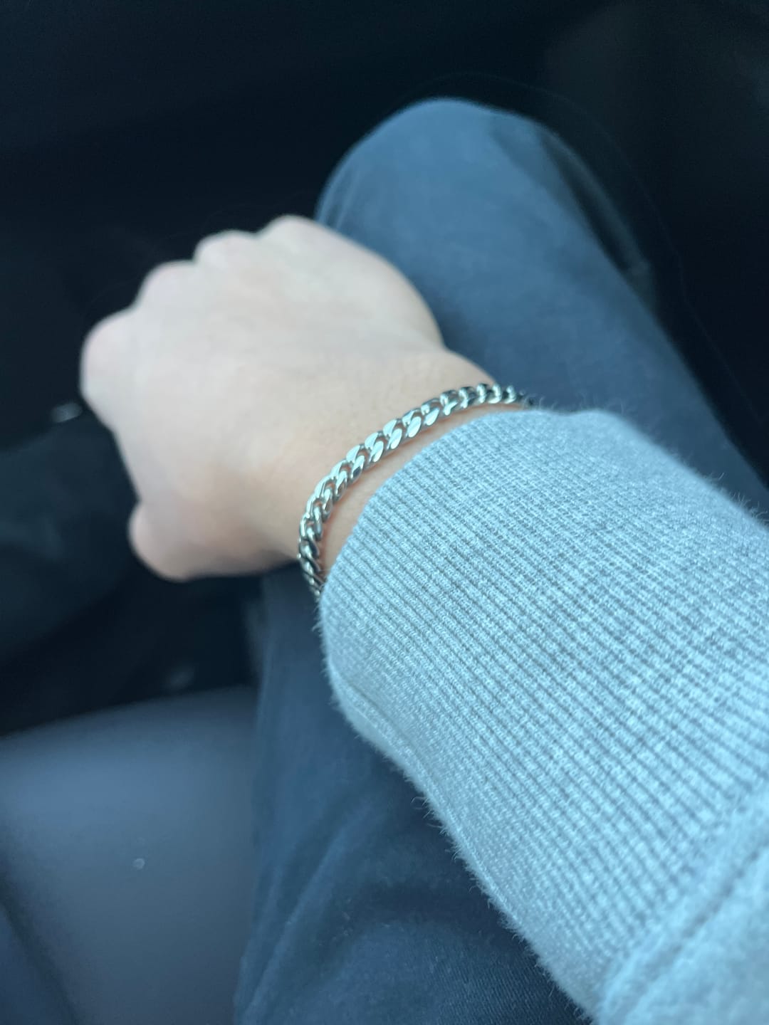 Customer photo review of CUBAN LINK BRACELET