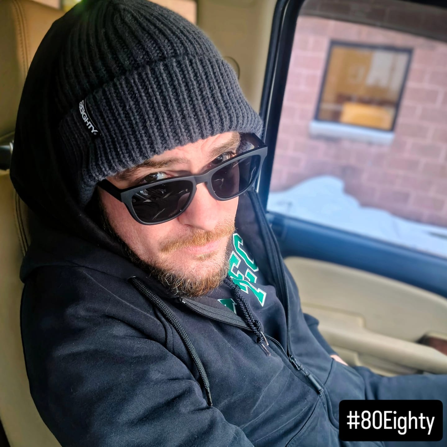 Customer photo review of 80eighty® Graphite Beanie