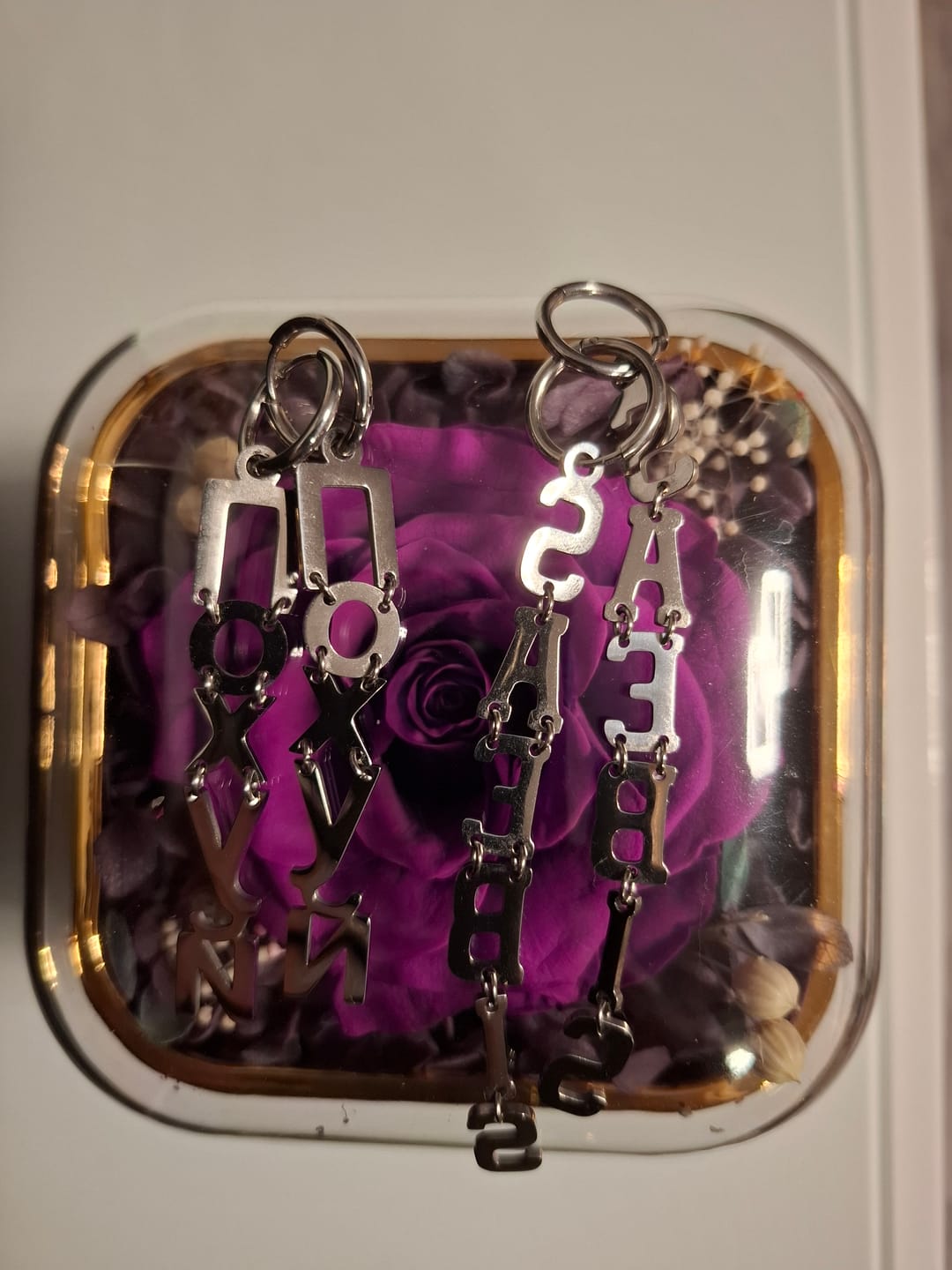 Customer photo review of SAEBIS® Damen Edelstahl Ohrringe
