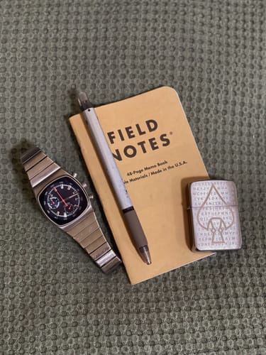 Customer photo review of The Kryptos Zippo By W.O.E.