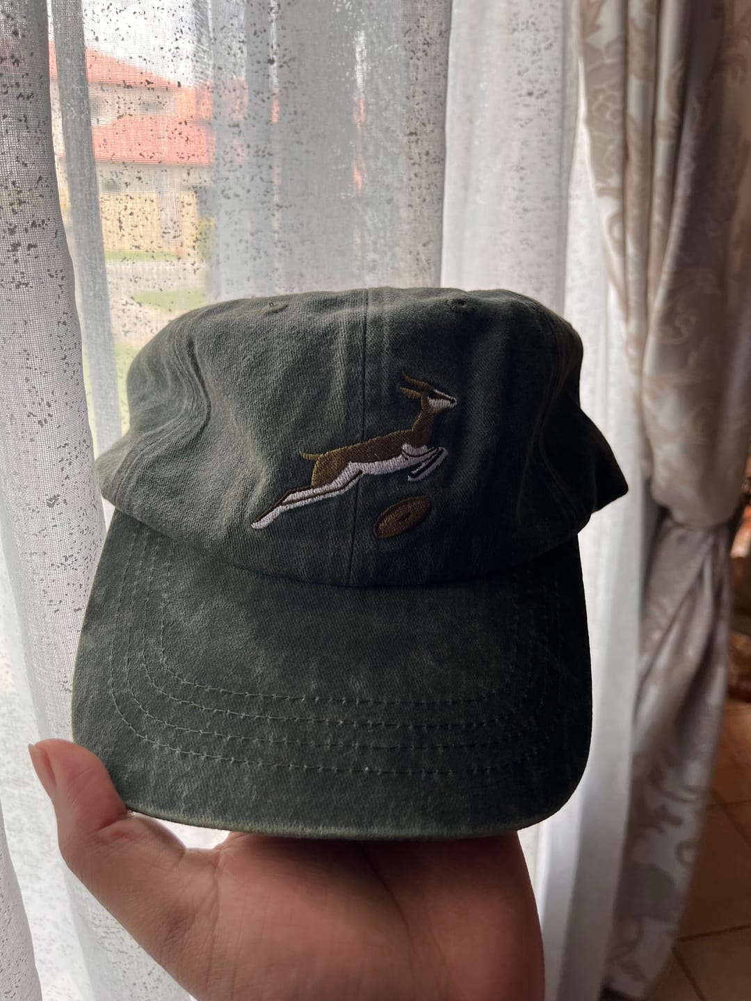 Customer photo review of United Springbok Dad Cap Military Olive
