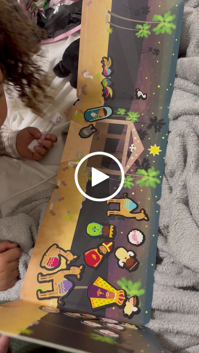 Customer video review of The Christmas Nativity - Magnetic Playscene