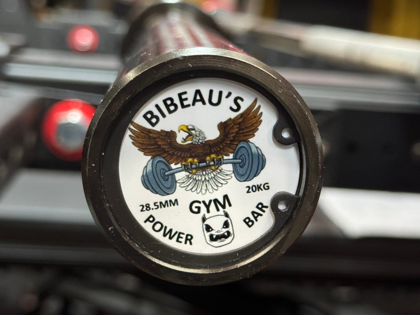 Customer photo review of Custom & or replacement barbell end caps