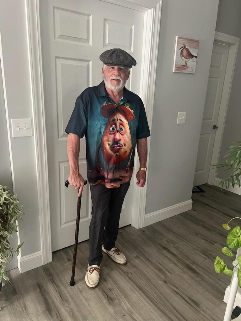 Customer photo review of Eight Piece Cap Tweed