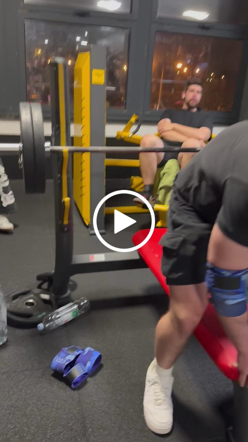 Customer video review of PR Heavy Duty Premium Elbow Wraps - Blue Camo