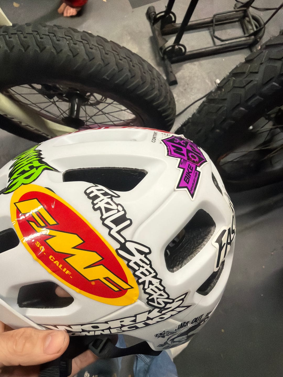 Customer photo review of Classic Sticker Sheet