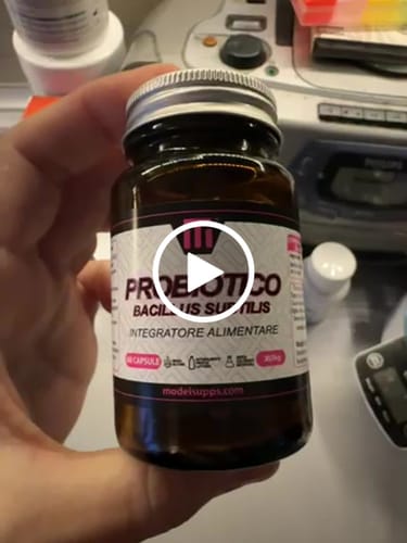 Customer video review of PROBIOTICO Bacillus subtilis - 60 cps